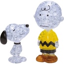 HCM Kinzel 3D Crystal puzzle Snoopy a Charlie Brown 77 ks