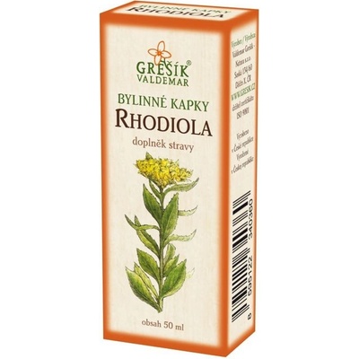 Grešík Rhodiola kapky Devatero bylin 50 ml