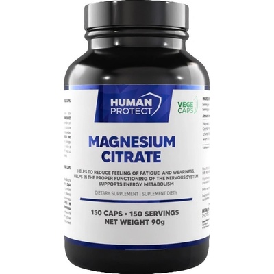 Magnesium Citrate Human Protect 150 kapslí