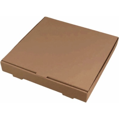 WorldOffice sro Krabica na pizzu z vlnitej lepenky 33 x 33 x 3cm HNEDA