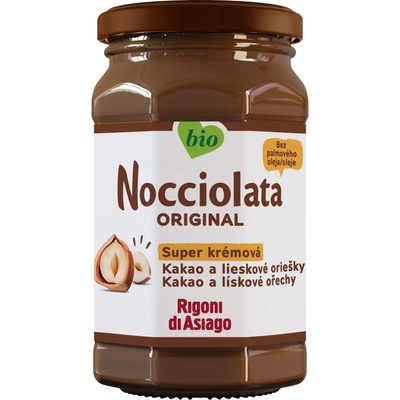 RIGONI DI ASIAGO Nocciolata BIO lieskovoriešková nátierka 250 g