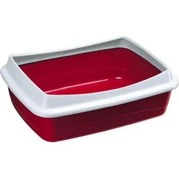 Ferplast Nip 10 plus - Открита котешка тоалетна с борд против изсипване, 47 / 36 / 15, 5 см