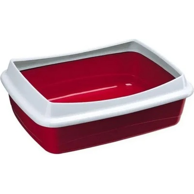 Ferplast Nip 10 plus - Открита котешка тоалетна с борд против изсипване, 47 / 36 / 15, 5 см