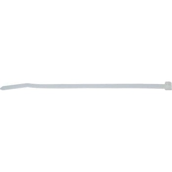 Nedis stahovací pásky 12cm bílé 100ks Stahovací pásky, délka 12cm, bílé, 100ks CTS 04