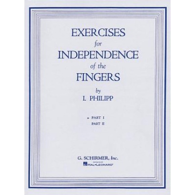 Isidor Phillip - Exercises for Independence of Fingers - Book 1: Piano Technique