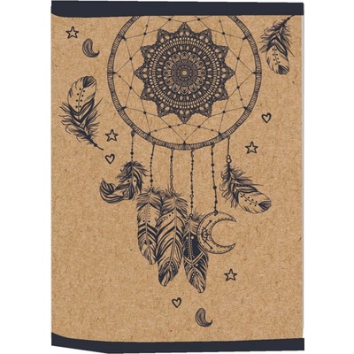 Stil Zošit A4 linajkový Catcher kraft