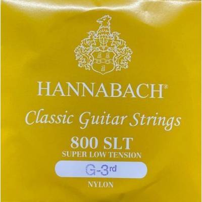 Hannabach Super Low Tension Postříbřené G3 GEW652353