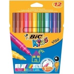  Флумастери BIC Visa 12 цвята (3922001)