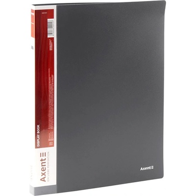 Папка с 20 джоба Axent Сив (1303073-09-1020-03-A)