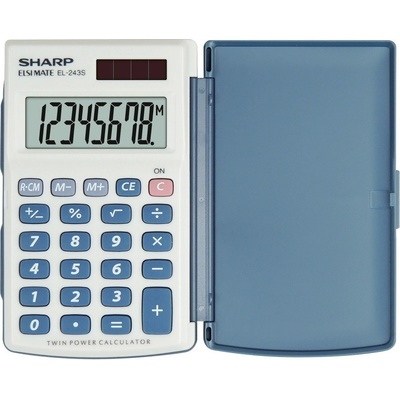 Sharp EL-243S modro-šedá