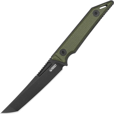 Goliath - Blackwash 14C28N with Green Micarta handle