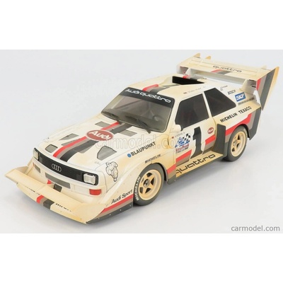Cmr Audi Quattro Sport S1 E2 N 1 Winner Rally Pikes Peak Hill Climb Dirty Version 1987 W.rohrl Žlutá Bílá Červená 1:18