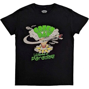 Green Day Welcome to Paradise Тениска с къс ръкав Black 2XL (GDTS11MB05)