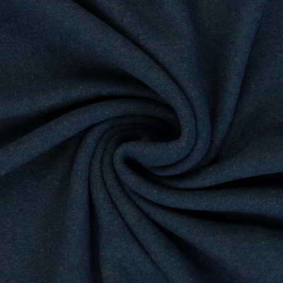 Svetrovina italská – jeans modrá melé 1745