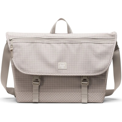 Herschel Чанта за рамо Herschel Cove Messenger Shoulder bag - Grid / London Fog - размер 22, 5 l (510-6423-0411)