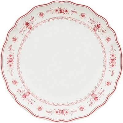 Costa Nova Talíř 27cm, VILA, bílá/červená White-Red