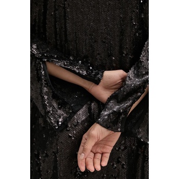 Bruuns Bazaar Рокля Bruuns Bazaar MoeaBBUriela dress в черно къса със стандартна кройка BBW4191 (BBW4191)