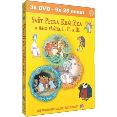 Svět Petra Králička a jeho přátel 1-3 DVD
