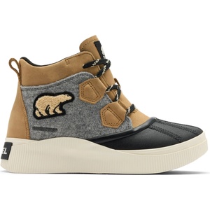Sorel Дамски ежедневни боти Sorel Women's Out N About IV Classic WP Casual boots - Caribou Buff / Black - размер 38 (EU) (126-0659-0115)
