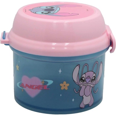 Kids movie heroes Кръгла кутия Stitch 270 мл