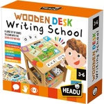 Headu Образователен комплект Headu - Дървено бюро, Училище за писане (HEN60575)