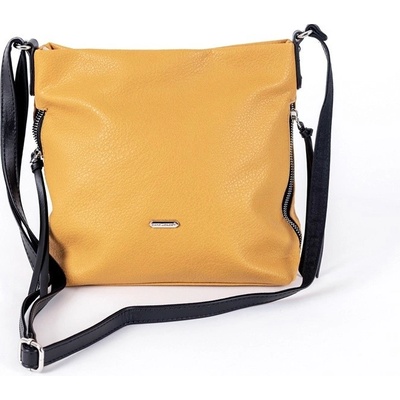 David Jones malá /střední crossbody kabelka 6727-1A žlutá