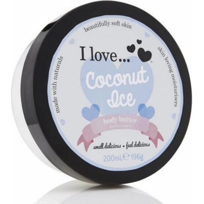 I Love Coconut Ice tělové máslo 200 ml