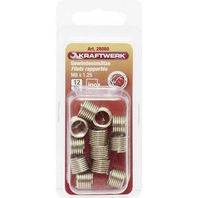 Závitové vložky M6x1,0 INOX (12ks) PROFI Line
