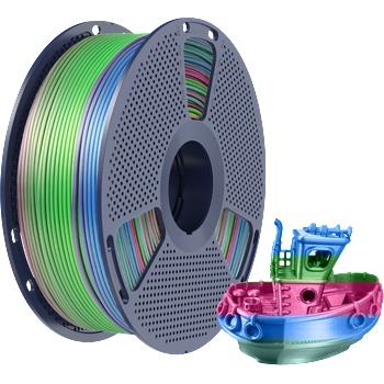 SUNLU Silk PLA+ Rainbow-06 - 1, 75 mm / 1000 g (6933582315580)