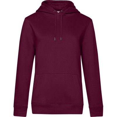 B&C Collection B&C QUEEN HOODED_° / Дамски суичър с качулка - бордо L (01W02Qx5503)