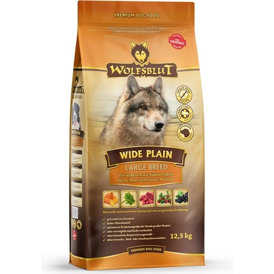 Wolfsblut Wide Plain adult kůň s batáty 12,5 kg