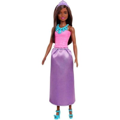Barbie Dreamtopia Kráľovská Blondína s Lesklým Fialovým Krídlom HGR02
