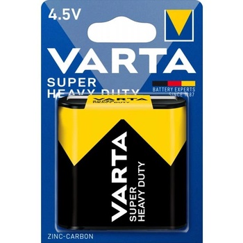 VARTA Цинк карбонова батерия 3r12 -1 бр. в опаковка- блистер 4.5v varta