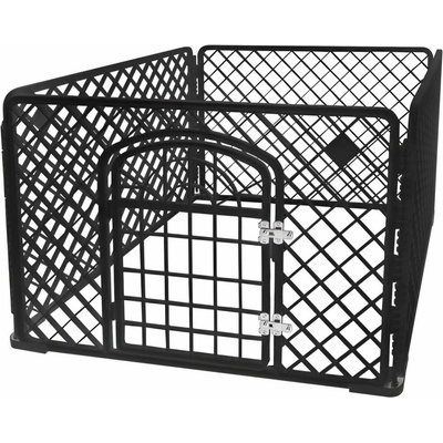 Iso Trade Ohrádka pro zvířata 90 x 90 x 60 cm