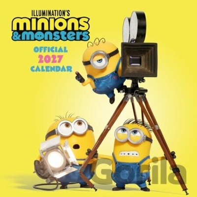 Oficiální nástěnný Minions|Mimoni SQ 30,5 x 30,5|61 cm 2027