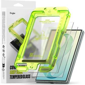 Ringke Стъклен протектор за външен екран Ringke Cover Display Easy Slide Tempered Glass (2 броя в комплект) - Samsung Galaxy Z Fold8 - Прозрачен