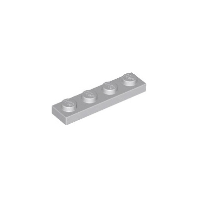 Lego 3710 Light Bluish Gray Plate 1 x 4