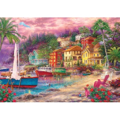 Art Puzzle - Puzzle Pinson: Magenta Shores - 3 000 piese