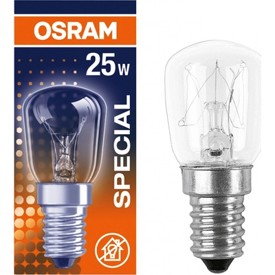 Osram Špeciálna žiarovka do rúry T26, E14, 25 W, 140 lm, 2700 K, číra
