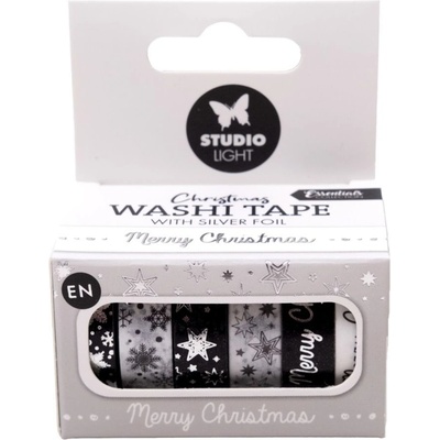 Studio Light Stříbrné Vánoce 6 ks