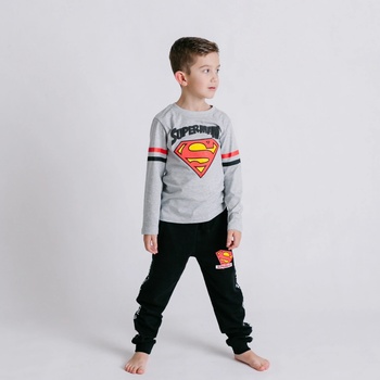 Tepláky Superman čierna
