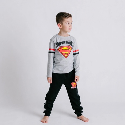 Tepláky Superman čierna