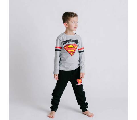Tepláky Superman čierna