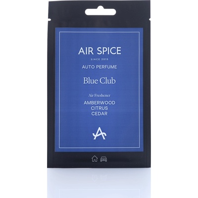 AIR SPICE АРОМАТИЗАТОР air spice ХАРТИЕН blue club (asp40)