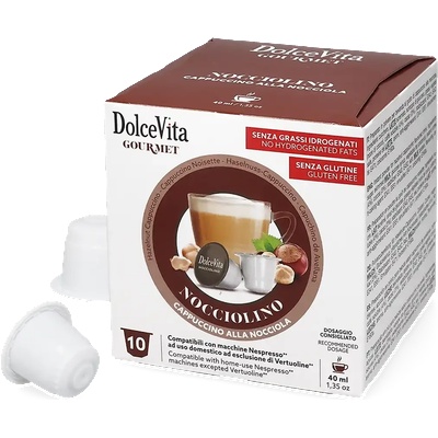 Dolce Vita | Nocciolino - Лешник Cappuccino - 10 капсули за Nespresso®