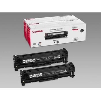 Canon CRG-718BK Black Twin Pack (CR2662B005AA)