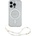 GUESS Удароустойчив кейс Guess GUHMP16XHGCRELST Apple iPhone 16 Pro Max твърд калъф MagSafe прозрачен (GUE4166)