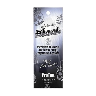 Pro Tan Unbelievably Black 25X Ultra Dark Bronzing Lotion 22ml