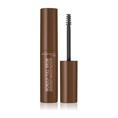 Rimmel London Wonder Full Brow voděodolná dlouhotrvající řasenka na obočí 002 Medium 4,5 ml