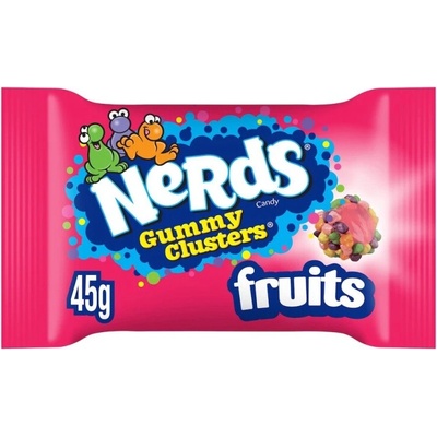 Nerds Clusters Fruits žvýkací bonbony 45 g
